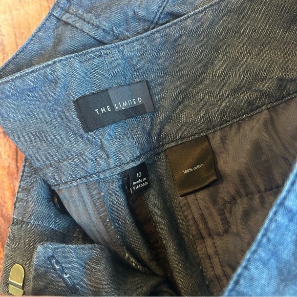 Women’s The Limited Linen Denim Short Size 10 - Picture 7 of 7